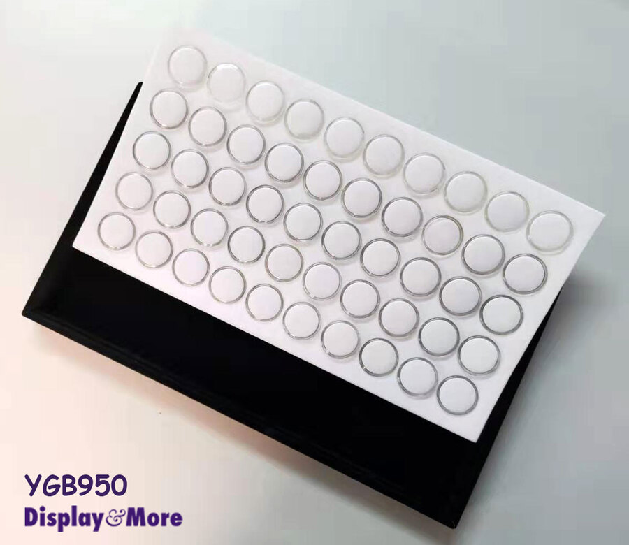 Gemstone Opal Storage Display Tray50 Gem Jars RELIABLE