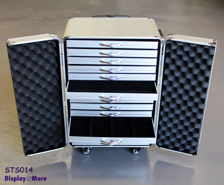 Jewellery Travel Trade Case + 14 FlatRingPendantChain