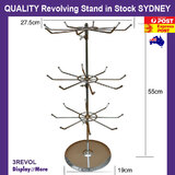 Jewellery Holder Stand REVOLVING | 3 Levels | Reliable