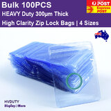 Ziplock Bag Zip Lock HEAVY DUTY | 100pcs | 4 Sizes
