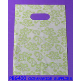 RELIABLE Plastic Gift Bag | BULK 500pcs 15x22cm | Green Butterfly
