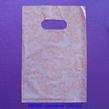 RELIABLE Plastic Gift Bag | BULK 500pcs 15x22cm | Pink Butterfly