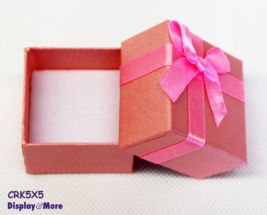 RING Gift Box Premium Quality 5 x 5 x 3.5cm 48pcs Black