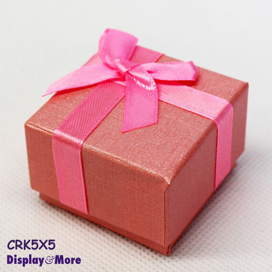 RING Gift Box Premium Quality 5 x 5 x 3.5cm 48pcs Black