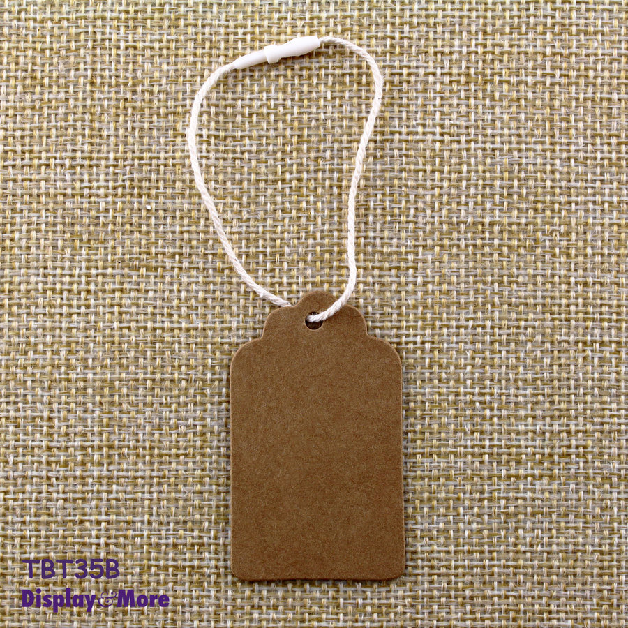 1000 Kraft Paper Card Price TAG 3x5cm + 1000 String | 4 Styles