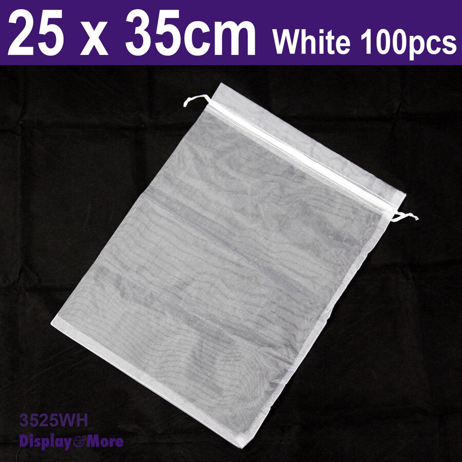 Organza Bag Pouch | LARGE 25 x 35cm | BULK 100pcs | BEST QUALITY | AUS Stock - Picture 16 of 20