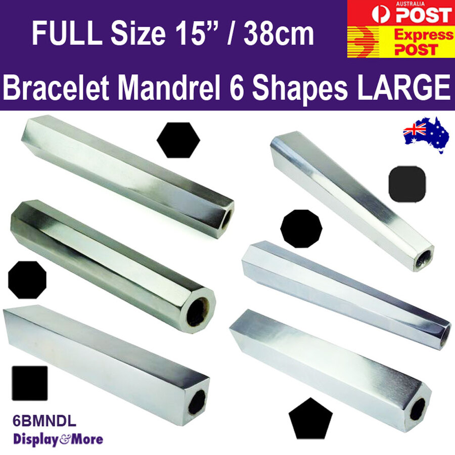 Aluminium Bracelet Sizer Mandrel 101-254mm/4-10