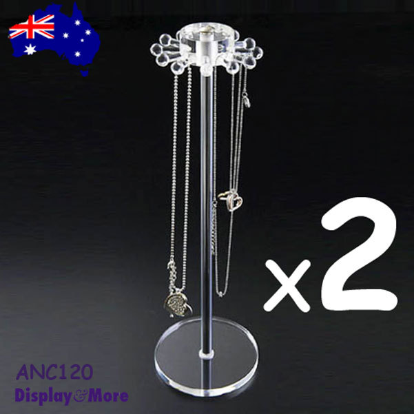 Necklace Stand CHAIN Holder Display | 2pcs | Stylish NEW Design