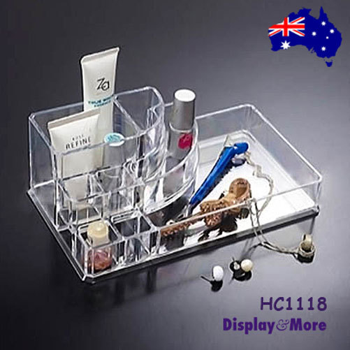 Cosmetic Holder MAKEUP Organiser Stand | CLEAR Acrylic