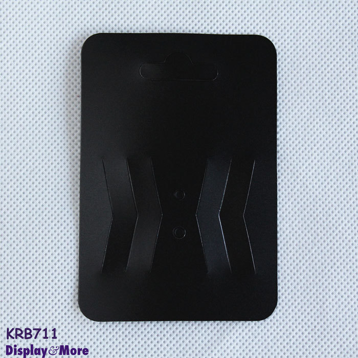 Hair Clip Card BROOCH Display | 200pcs 7.5x11cm | PLAIN Plastic