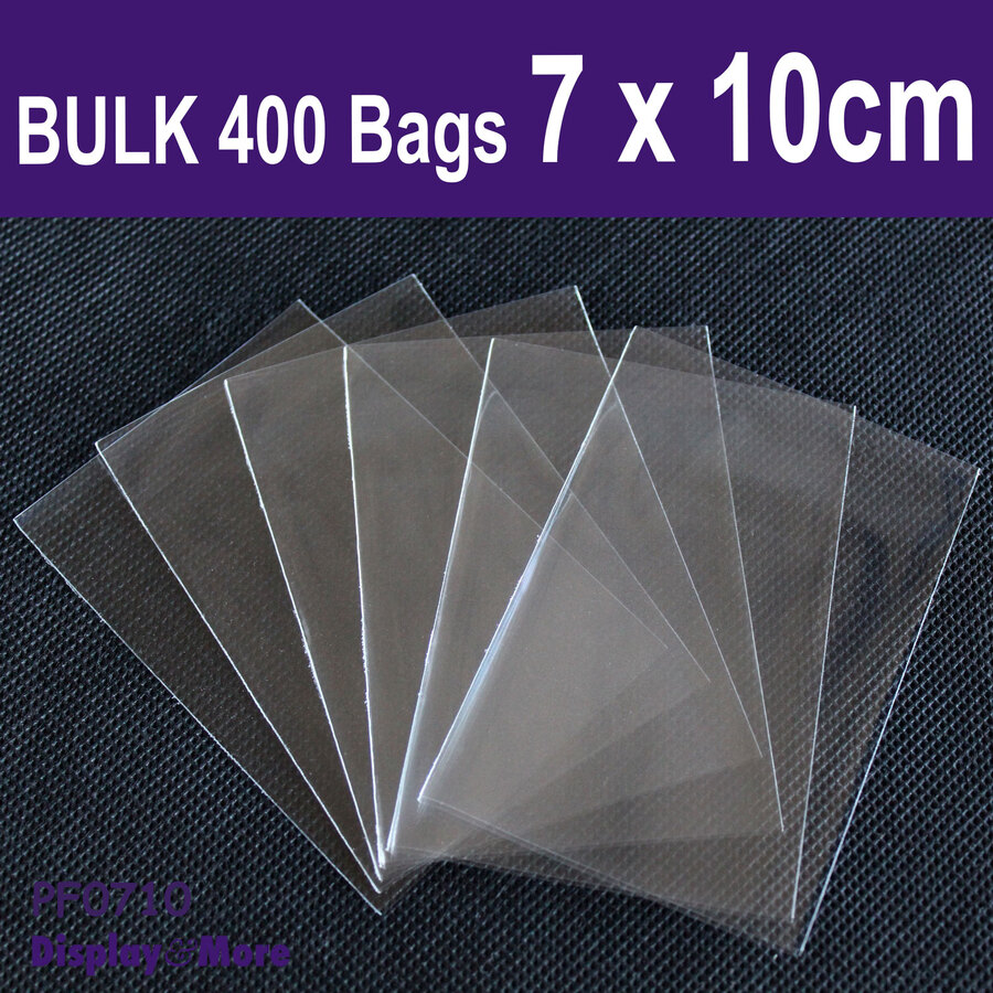 Cellophane Bag CLEAR 600pcs 7 x 10cm No Flap