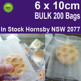 FOOD Pouch BAKERY Cookie Frost | EASY Tear | 200PCS | 6 x 10cm