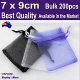 Organza Bag JEWELLERY Gift Pouch | 200pcs 7x9cm | BEST QUALITY