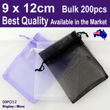 Organza Pouch JEWELLERY Gift Bag | 200pcs 9x12cm | BEST QUALITY