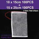 Fruit NET Protection Bag Insect PROOF | 10x15cm 100PCS + 15x25cm 100PCS