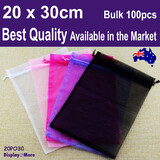Organza Bag Jewellery Gift POUCH | 100pcs 20x30cm | BEST QUALITY