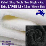 Counter Top Table RUG Display RETAIL Shop Mat | X-LARGE 1.5x1.8m