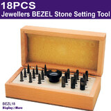 BEZEL Punch Stone RING Setting Closing Tool | 18PCS