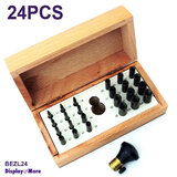BEZEL Punch Stone RING Setting Closing Tool | 24PCS