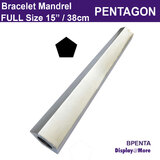 Bracelet Bangle Steel MANDREL | LARGE 15" | Pentagon