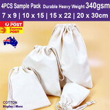 Calico CANVAS Bag Natural Cotton | SAMPLE 4pcs