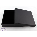Necklace Gift Box | 12pcs X-LARGE 19x19cm | PLAIN Black Premium
