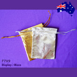 Gift Pouch Jewellery Bag | 200pcs 7x9cm | Gold or Silver