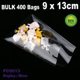 400 Clear Cellophane BAKERY Bags | 9 x 13cm