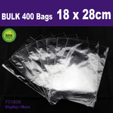 200 Clear Cellophane BAKERY Bags | 18 x 28cm
