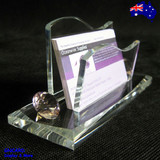 Business Card Holder Stand | GLASS Diamond | TOP Seller