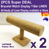 Bracelet WATCH Bangle Display Stand | 2pcs | Reliable Quality LINEN