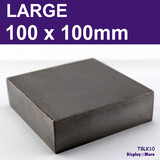 Minor Defect Steel Bench Block Jewellers Tool | HARDENED | 100 x 100 x 30mm