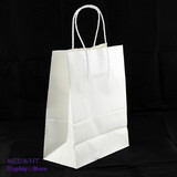 41pcs ONLY Paper Bags | MEDIUM White | 270H x 210W + 110G(mm)