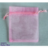 ORGANZA Bag Jewellery Gift Pouch | 221pcs 9​x12cm | Pale Pink