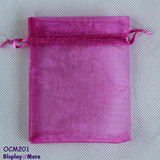 ORGANZA Bag Jewellery Gift Pouch | 200pcs 9​x12cm | Hot Pink