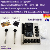 Ring Bender Bending Tool Machine STEEL New | 3rd GEN