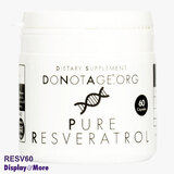 Trans-resveratrol DoNotAge Made in UK | 60 Capsules