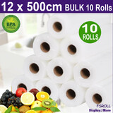 FOOD Bag Roll CRYOVAC | 7 x 5M | 12cm | 7 Rolls ONLY