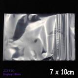 Zip Lock Bag Clear Resealable | 1000pcs BULK | 7 x 10cm