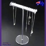 Necklace Stand CHAIN Holder Clear ACRYLIC | Stylish NEW Design