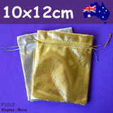 Gift Bag JEWELLERY Pouch | 100pcs 10x12cm | Gold or Silver