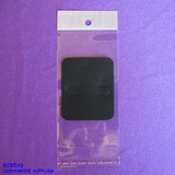 Earring Card CLIP ON 500pcs + Clear Seal Bag 500pcs | BLANK Black