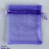 ORGANZA Bag Jewellery Gift Pouch | 200pcs 9​x12cm | Lavender