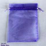 200 Organza Jewellery Gift Pouch Bags | 11x16cm | Lavender