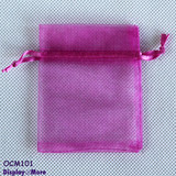 Organza Bags-7x9cm | Hot Pink | 80pcs ONLY