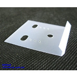 400 ONLY Reliable Plastic Earring Display Cards | Frost | 5x5cm
