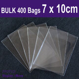 Cellophane Bag CLEAR | 400pcs 7 x 10cm | FLAT No Flap