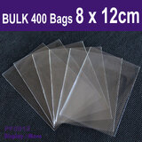 Cellophane Bag CLEAR | 400pcs 8 x 12cm | FLAT No Flap