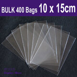 Cellophane Bag CLEAR | 400pcs 10 x 15cm | FLAT No Flap