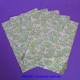 STRONG Reliable Plastic Gift Bag | 19x26cm | BULK 500pcs | Green Butterfly